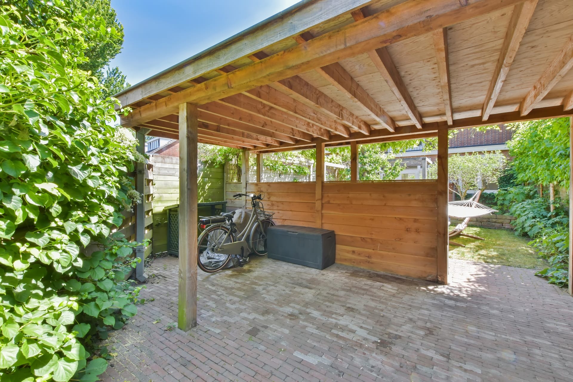 carport agecement exterieur